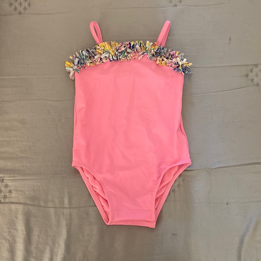Baby Gap - Pink with Frill One Piece - 18-24 month